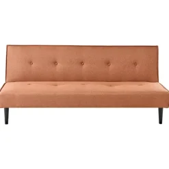 VISBY - Slaapbank 3-zits - Goudbruin - Polyester