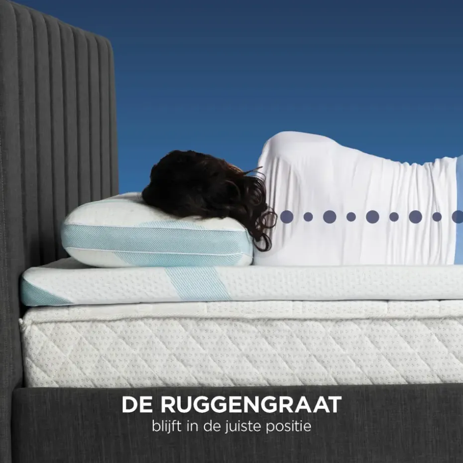 Vitapur Kussen - Hoofdkussen nekklachten - 40x60 cm