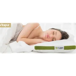 Vitapur Kussen - Hoofdkussen - Memory foam - 50x70 cm