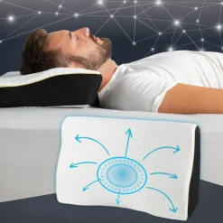 Vitapur Memosilver Anatomisch Anti-Snurk Kussen - 60x40 cm