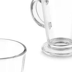 Vivalto Caffe Latte/koffie glazen Paris - glas - 6x - 280 ml