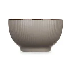 Vivalto schaaltjes/kommetjes - porselein - grijs - D14 cm