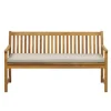 VIVARA L - Tuinbank - Lichte houtkleur/Beige - FSC® acaciahout