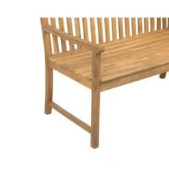 VIVARA L - Tuinbank - Lichte houtkleur/Beige - FSC® acaciahout