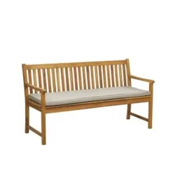 VIVARA L - Tuinbank - Lichte houtkleur/Beige - FSC® acaciahout