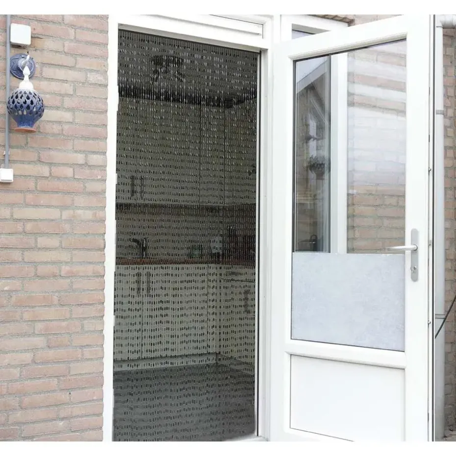 Vliegengordijn / Deurgordijn - Noah - 90x220 cm - Zwart