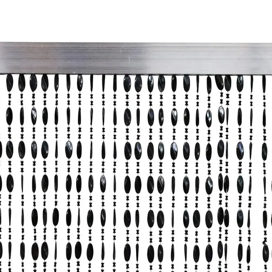 Vliegengordijn / Deurgordijn - Noah - 90x220 cm - Zwart