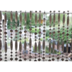 Vliegengordijn / Deurgordijn - Robin - 90x220 cm - Grijs / Taupe