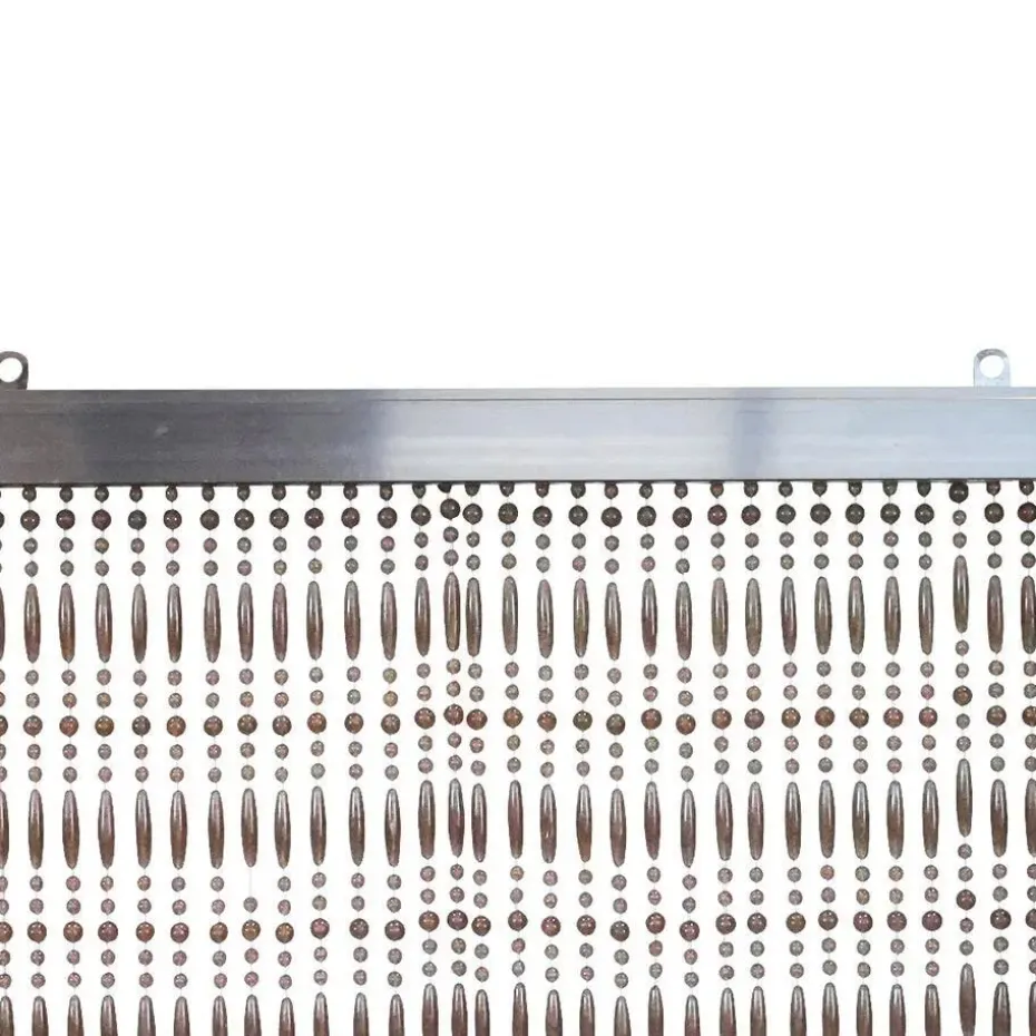 Vliegengordijn / Deurgordijn - Robin - 90x220 cm - Grijs / Taupe