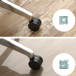 Vloerbeschermer - Antistatisch PVC - Harde vloer - 116x150 cm