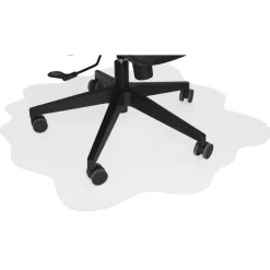 Vloerbeschermer - Splash - Harde vloer - 105x105 cm - Transparant