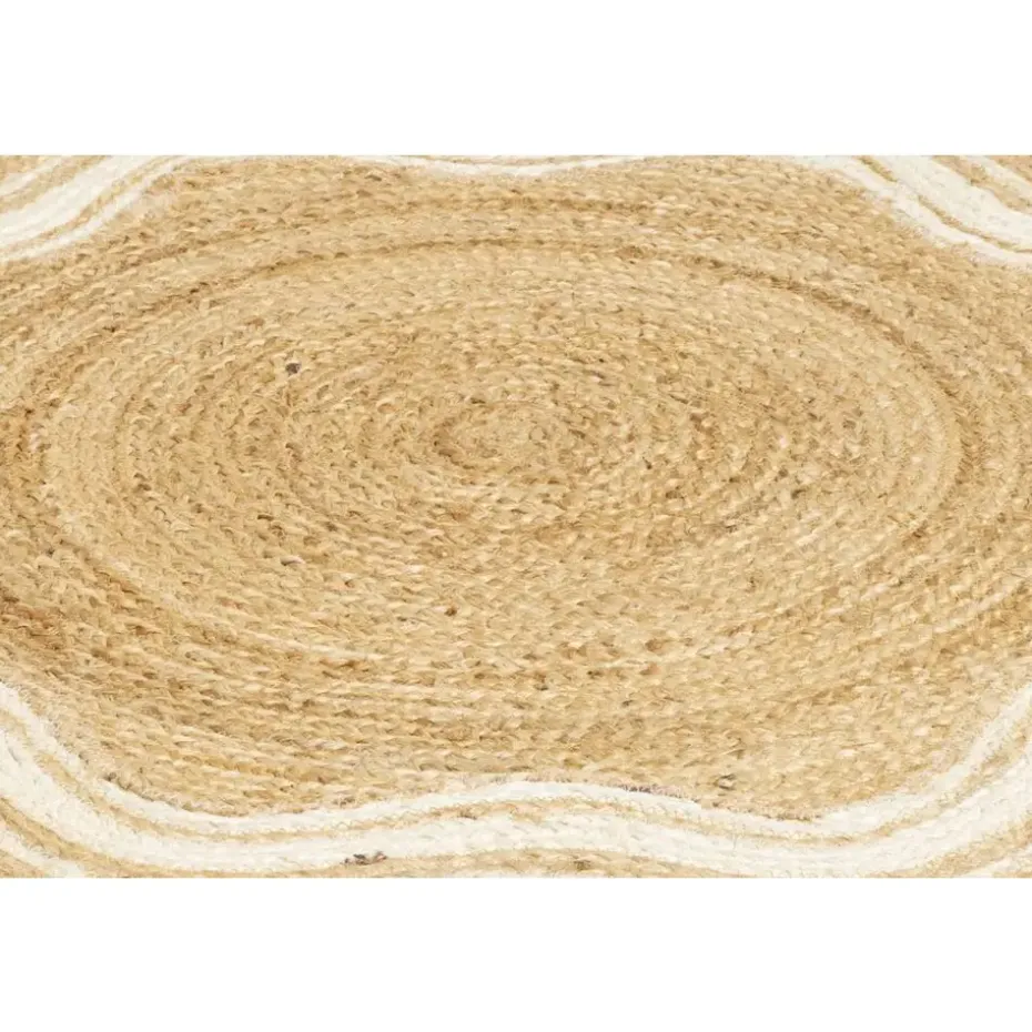 Vloerkleed Alandi - beige - Ø100 cm