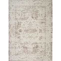 Vloerkleed Annur - crème/bruin - 160x230 cm