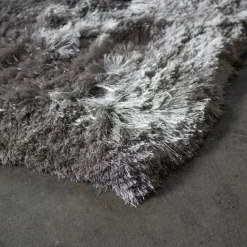 Vloerkleed Grijs Katoen Polyester - 160x230cm - Olav