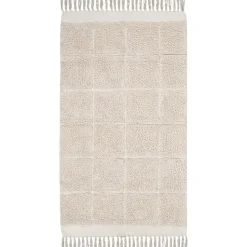 Vloerkleed Nalin - zand - 90x150 cm