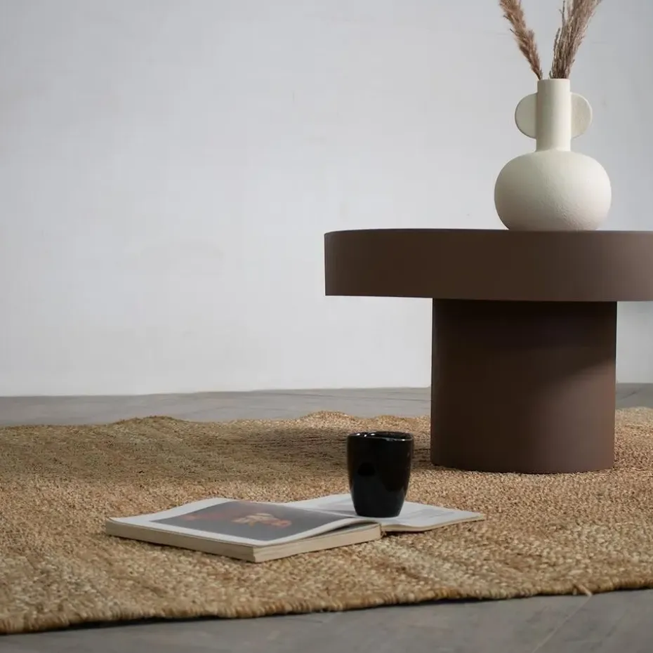 Vloerkleed Rechthoek - Naturel Jute - 160x230x2cm - Jolly