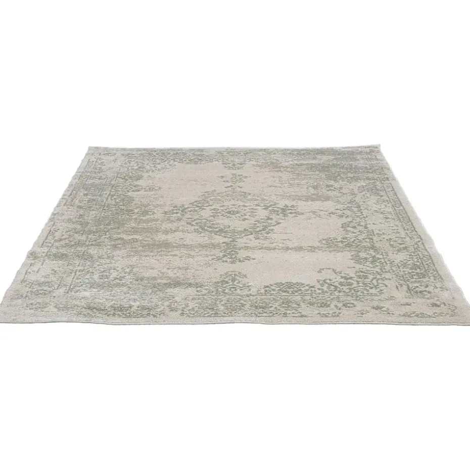 Vloerkleed Urali - crème/groen - 200x290 cm