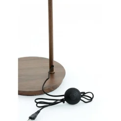 Vloerlamp Baylie - Bruin - 43x30x165cm