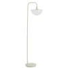 Vloerlamp Baylie - Mat crème - 43x30x165cm