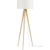 Vloerlamp Gaia - naturel - Ø50x150 cm