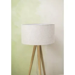 Vloerlamp Gaia - naturel - Ø50x150 cm