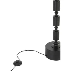 Vloerlamp Gitaya - Zwart - Ø18cm