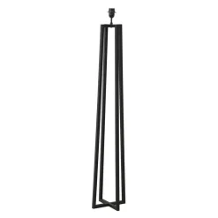 Vloerlamp Miley - Zwart - 25x130cm
