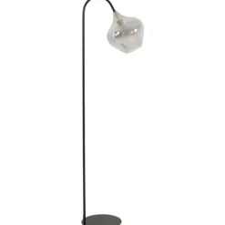 Vloerlamp Rakel - Zwart - 45x28x160cm