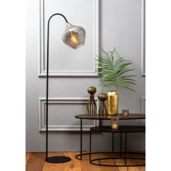Vloerlamp Rakel - Zwart - 45x28x160cm