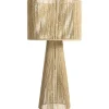 Vloerlamp Senne - naturel papier - E27 - 69xØ36 cm