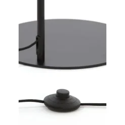 Vloerlamp Solna - Zwart - 45x29.5x160cm