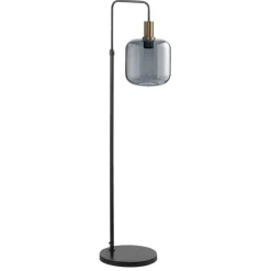 Vloerlamp Toulouse - zwart - 108-150x35x28 cm