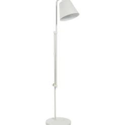 Vloerlamp Xemm - beige metaal - E27 - 110x30xØ25 cm