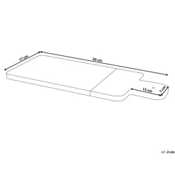 VOLOS - Dienblad - Wit - Hout