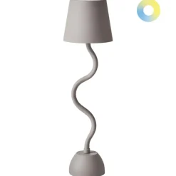 VOUGA - Tafellamp - Beige - Aluminium/IJzer