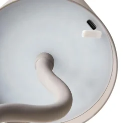 VOUGA - Tafellamp - Beige - Aluminium/IJzer