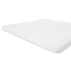 Walra - Molton Cotton Cover Topper - 90x220 cm - Wit