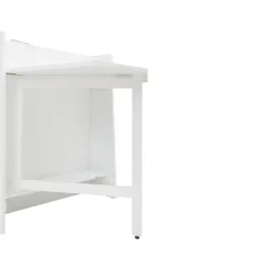 Walter - Eettafel 84x80 cm 3-persoons in wit MDF