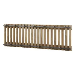 Wandkapstok Hout - 13-Haken - 100x10x33cm - Tweak