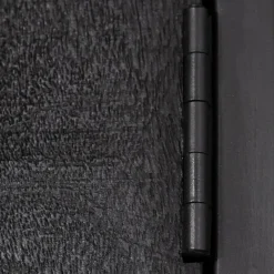 Wandkast 5-deurs - Zwart Mangohout - 150x40x210 - Jenny