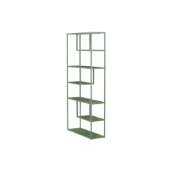 Wandkast Groen Staal - 85x35x190cm - Staal