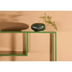 Wandkast Groen Staal - 85x35x190cm - Staal