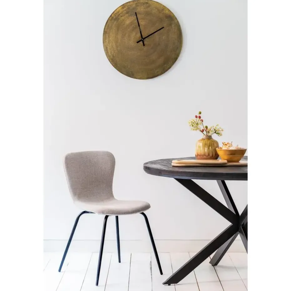 Wandklok Licola - Antiek Brons - Ø59cm