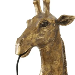 Wandlamp Giraffe - Antiek Brons - 20.5x19x61cm