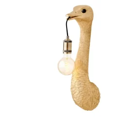 Wandlamp Ostrich - Goud - 18x15,5x57,5cm