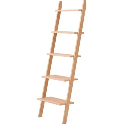 Wandplank Ladder van Massief Natuurlijk Hout