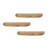 Wandplank Naturel - Set van 3 - 60x20x15cm - Gusta