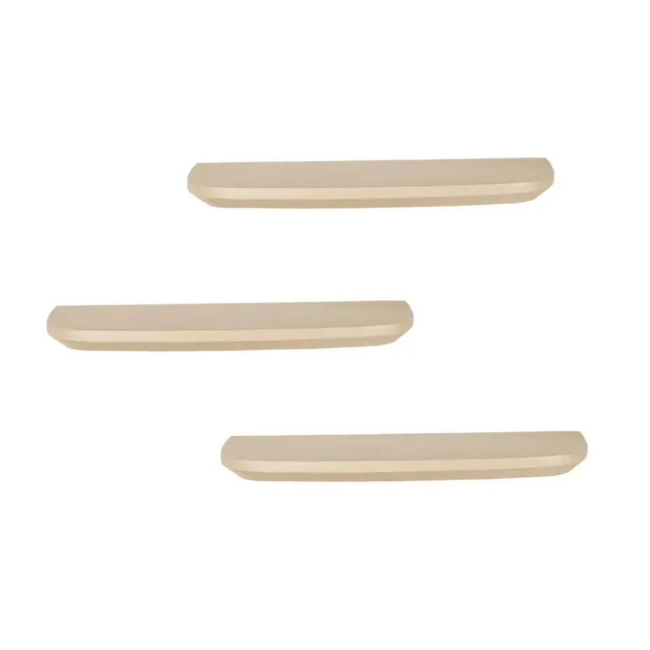 Wandplank Zand - Set van 3 - 60x20x15cm - Gusta