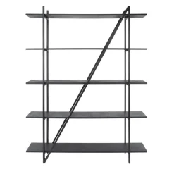 Wandrek - Metaal - 140x180cm - Zwart - Piega