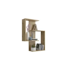 Wandrek Hanau - eikenkleur - 85x65x20 cm